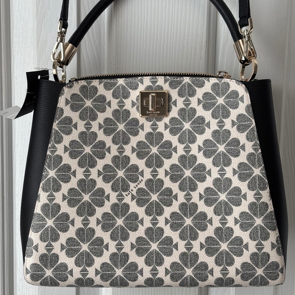 NWT Kate Spade - Spade Flower PV purse INCLUDING matching slim wallet NWT